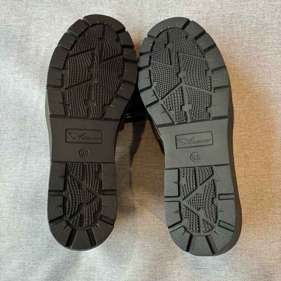 Athlefit Platform Penny Loafers Casual Comfort Slip on Business Work Dress 9.5 - Picture 4 of 8